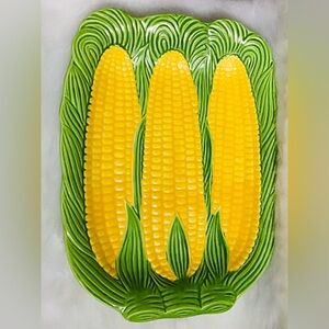 Vintage Large Corn on the Cob Cobb Platter